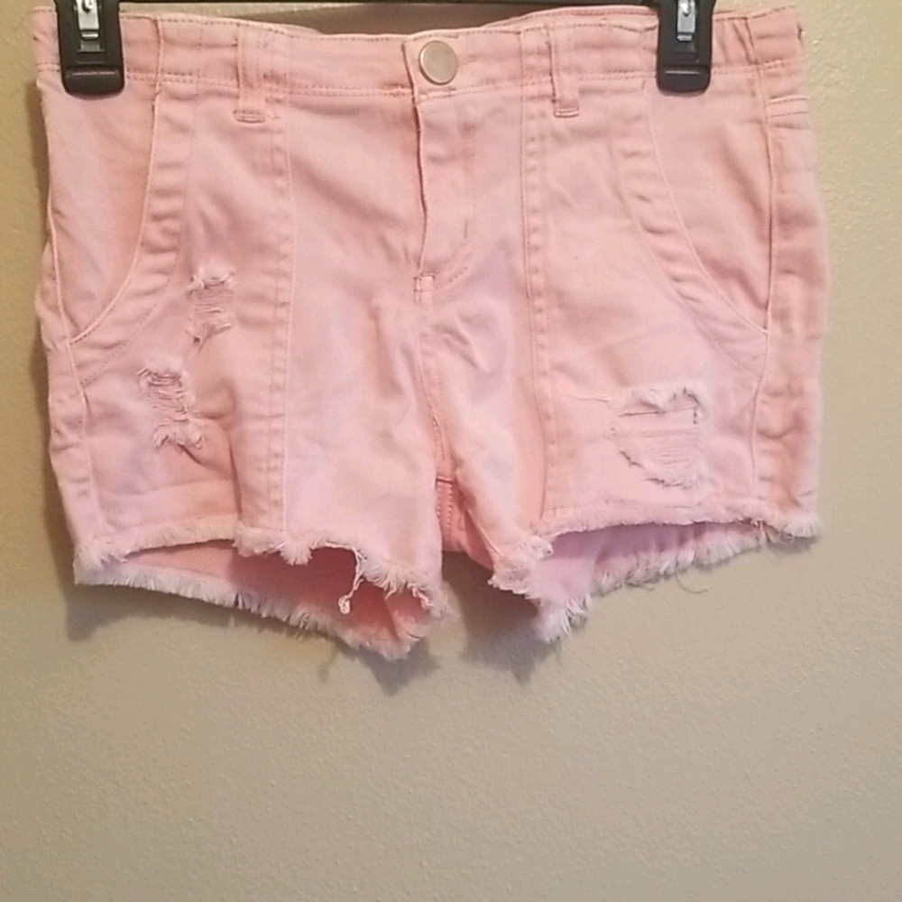 Pink copper key shorts